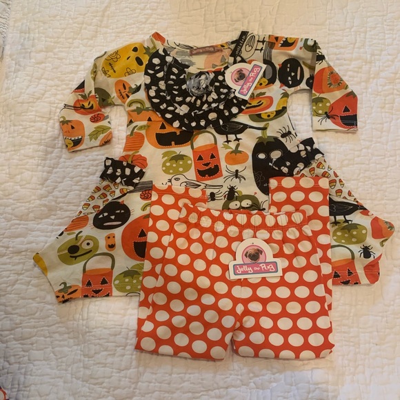 Jelly The Pug Other - Jelly the Pug Halloween 2PC 24Mo Girls New